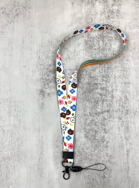 LANYARD - FLOWER BEAR