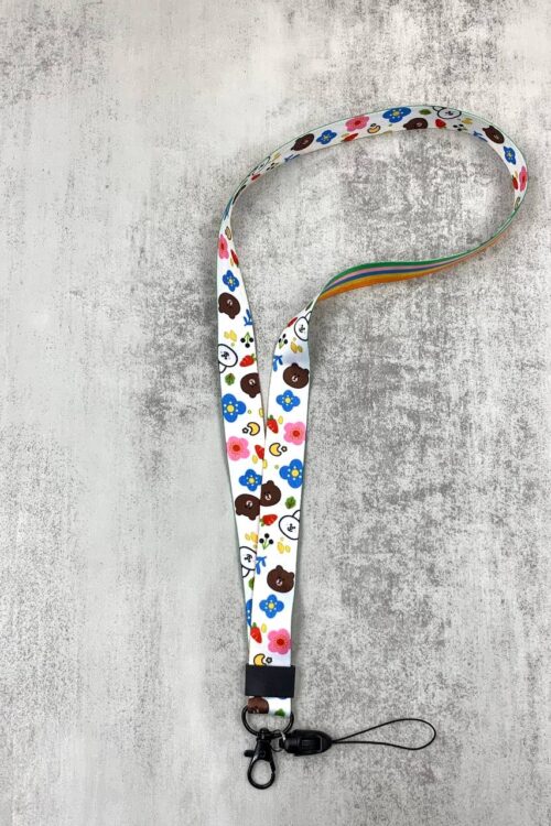 LANYARD - FLOWER BEAR