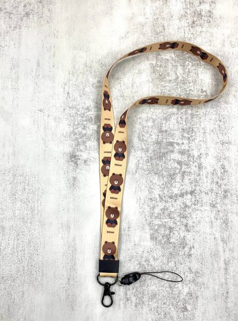 LANYARD - BROWN BEAR