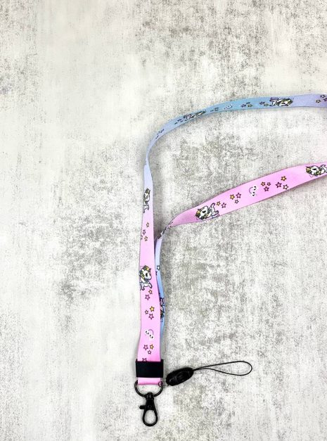 LANYARD - PINK UNICORN