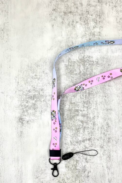 LANYARD - PINK UNICORN