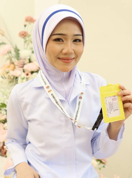 Lanyard Kementerian Kesihatan Malaysia - White