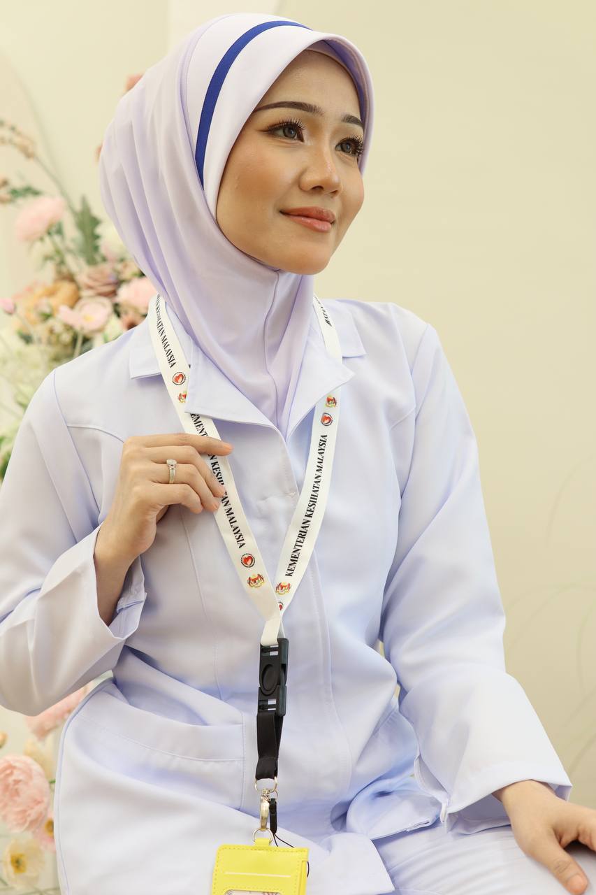 Lanyard Kementerian Kesihatan Malaysia - White