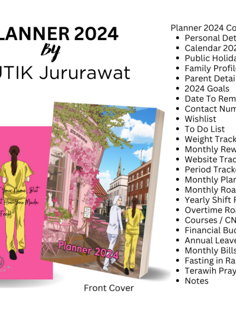 PLANNER 2024 - FREE HARD STAND CALENDAR