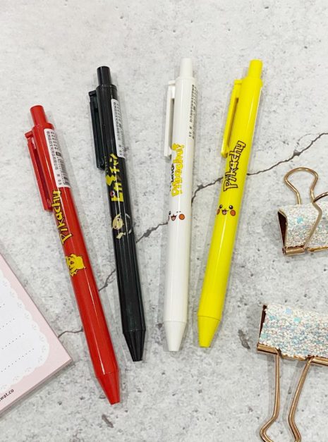 Pen Set of 4 - PIKACHU