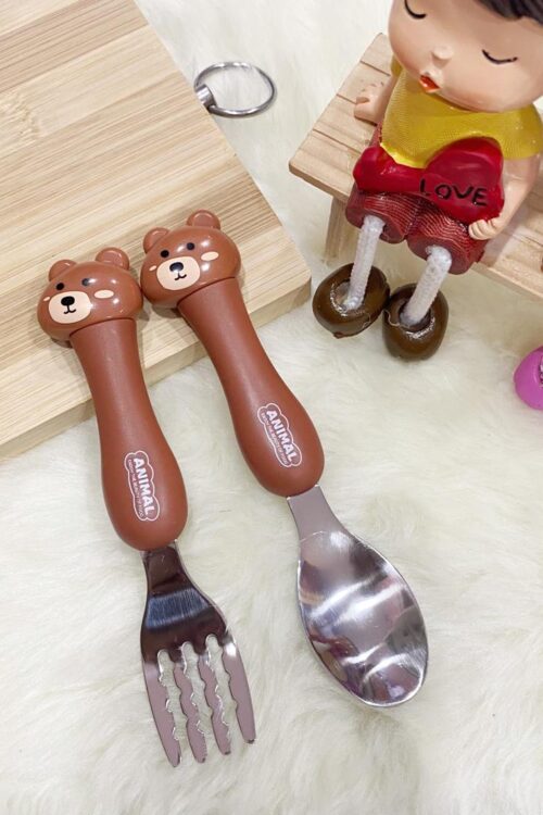 SPOON FORK BEAR - BROWN