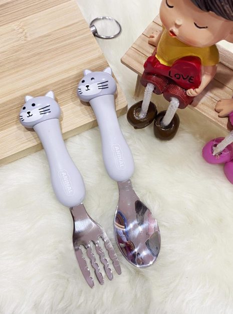SPOON FORK CAT - GREY
