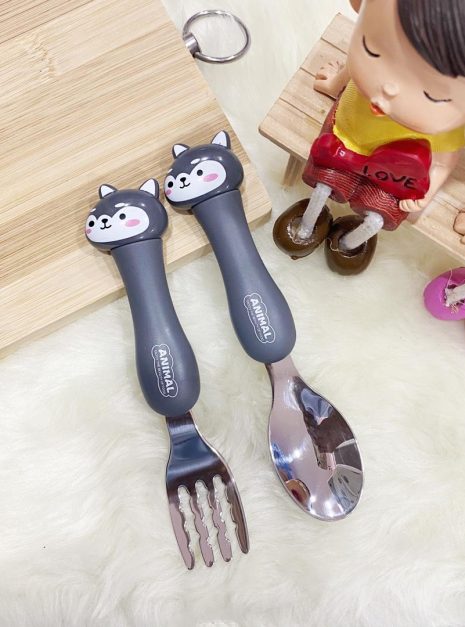 SPOON FORK FOX - BLACK