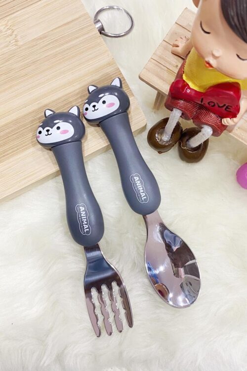 SPOON FORK FOX - BLACK