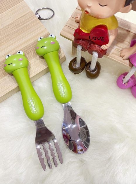 SPOON FORK FROG - GREEN