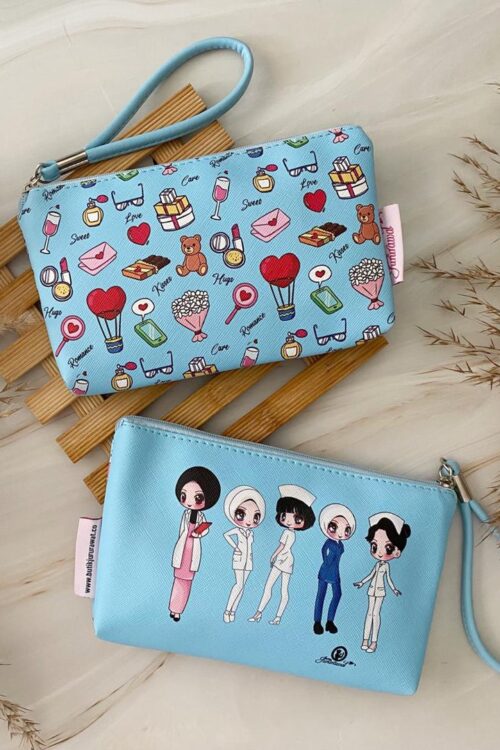 BUTIK Jururawat Pouch Bag - Sweet & Hug