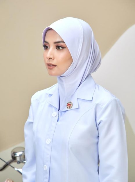 Tudung Hard Awning Lapik Dagu Plain (M)