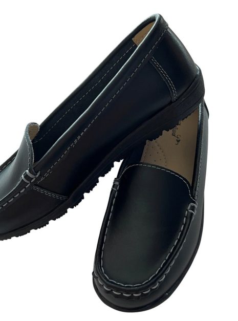 Nurse Shoes Black Loafer 556-8
