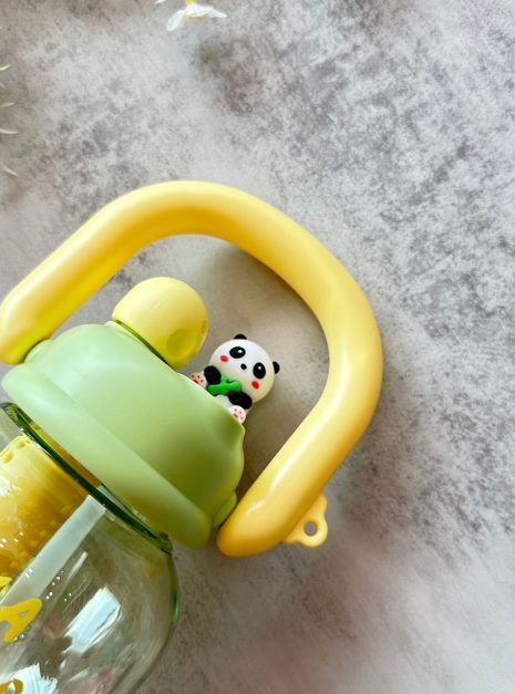 Panda Water Bottle - GREEN