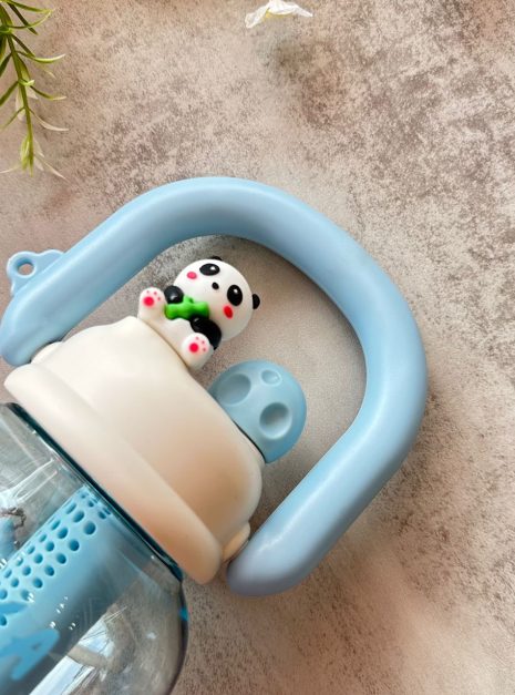 Panda Water Bottle - BLUE
