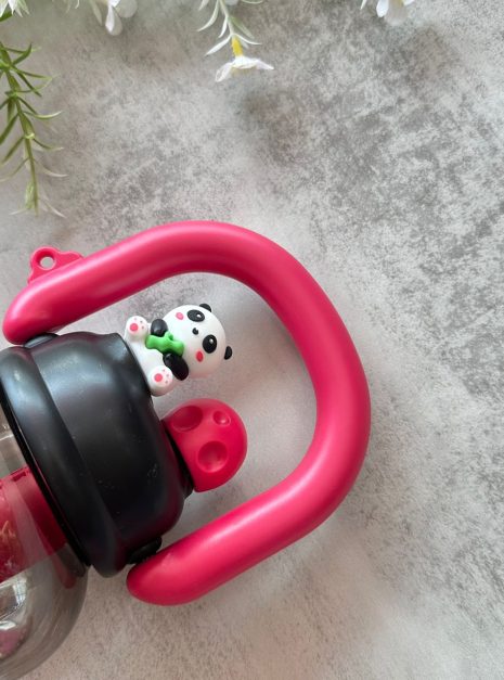 Panda Water Bottle - BLACK