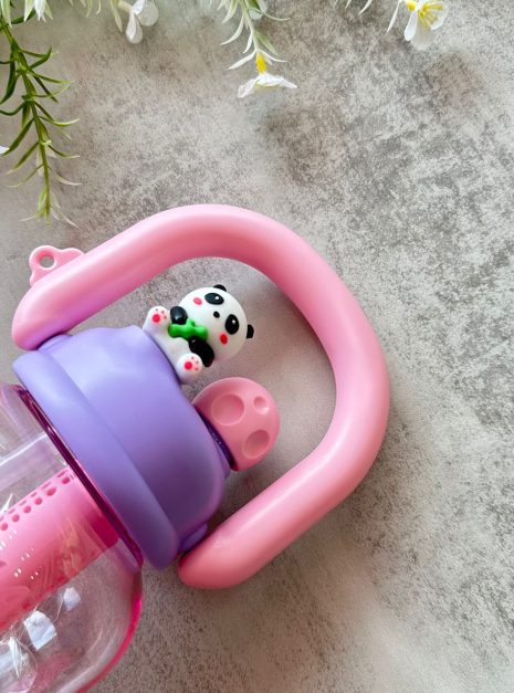 Panda Water Bottle - PINK