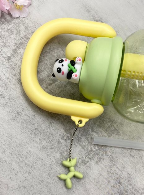 Panda Water Bottle - GREEN