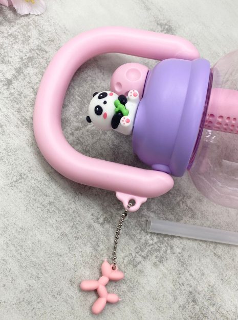 Panda Water Bottle - PINK