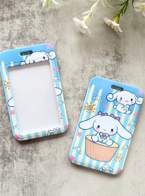 Card Holder Cartoon Vertical - WHITE MELODY