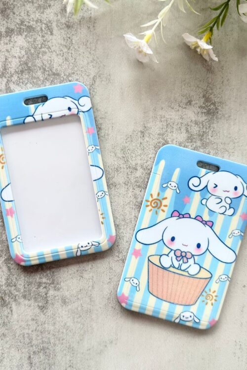 Card Holder Cartoon Vertical - WHITE MELODY