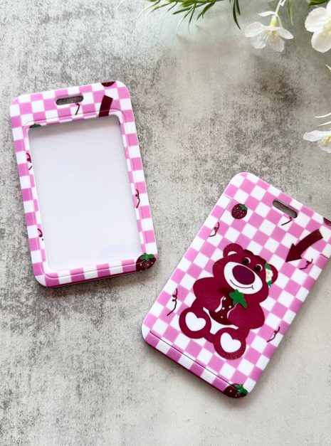 Card Holder Cartoon Vertical - PINK LOTSO
