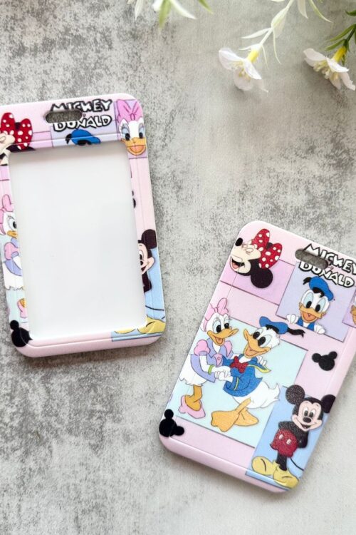 Card Holder Cartoon Vertical - MICKEY DONALD