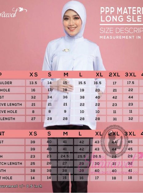 DENTAL SURGERY ASSISTANT (DSA) MATERNITY UNIFORM - (ONE SET TOP & PANT)