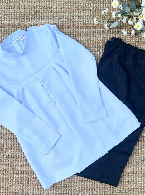 DENTAL SURGERY ASSISTANT (DSA) MATERNITY UNIFORM - (ONE SET TOP & PANT)