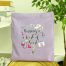 TOTE BAG NURSING IS A WORK OF HEART - LIGHT PURPLE