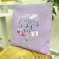 TOTE BAG NURSING IS A WORK OF HEART - LIGHT PURPLE