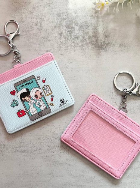 Card Holder Horizontal I am Nurse