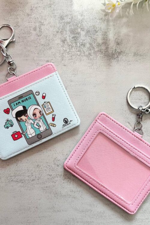 Card Holder Horizontal I am Nurse