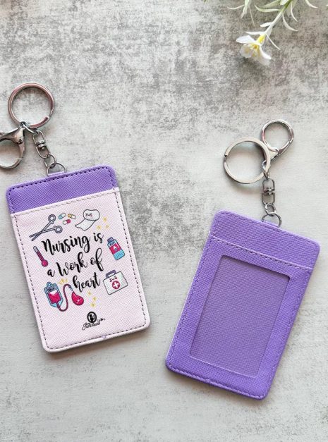 Card Holder Vertical Nursing Is A Work Of Heart