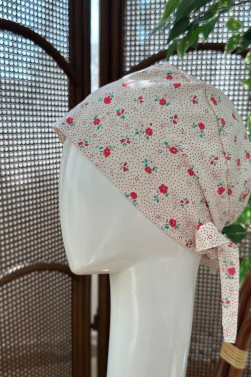 SCRUB CAP - MINI FLOWER