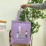 TOTE BAG HELLO I AM NURSE - PURPLE