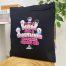 TOTE BAG I AM A MOM & FRONTLINER - BLACK