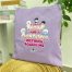TOTE BAG I AM A MOM & FRONTLINER - LIGHT PURPLE