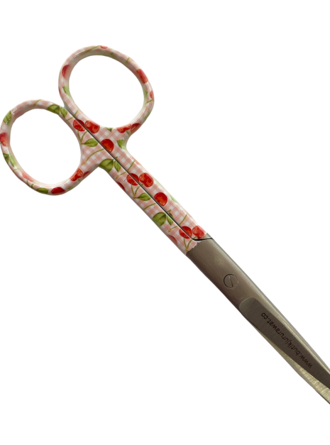 Dressing Scissor Blunt/Sharp RED APPLE