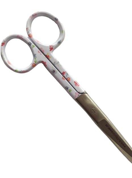 Dressing Scissor Blunt/Sharp FLOWERS