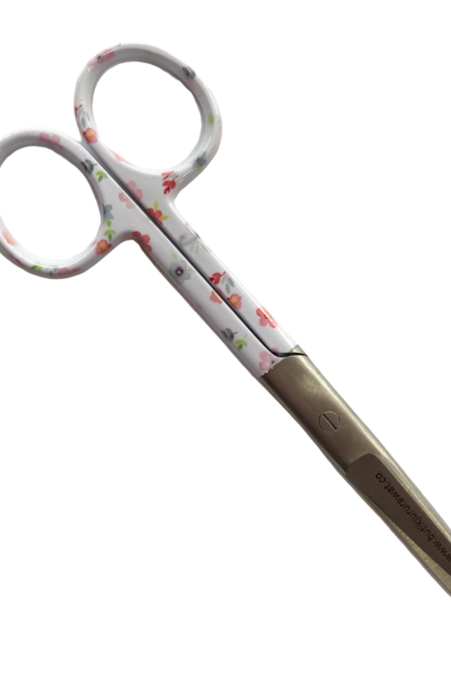 Dressing Scissor Blunt/Sharp FLOWERS