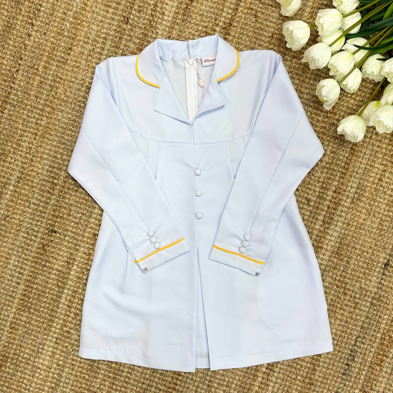 JURUTERAPI PERGIGIAN MATERNITY UNIFORM - (ONE SET TOP & PANT)