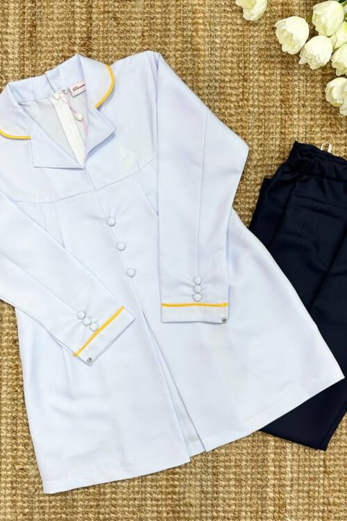 JURUTERAPI PERGIGIAN MATERNITY UNIFORM - (ONE SET TOP & PANT)
