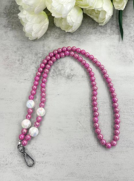 Lanyard Colourfull Pearl Beads