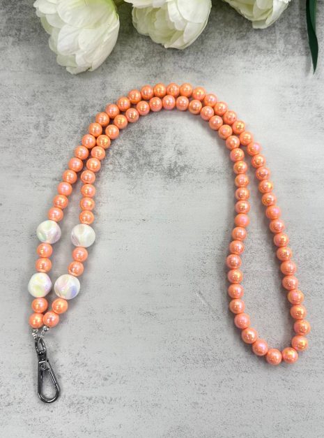 Lanyard Colourfull Pearl Beads