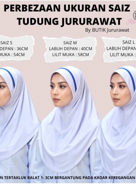 Tudung Hard Awning Biasa Plain