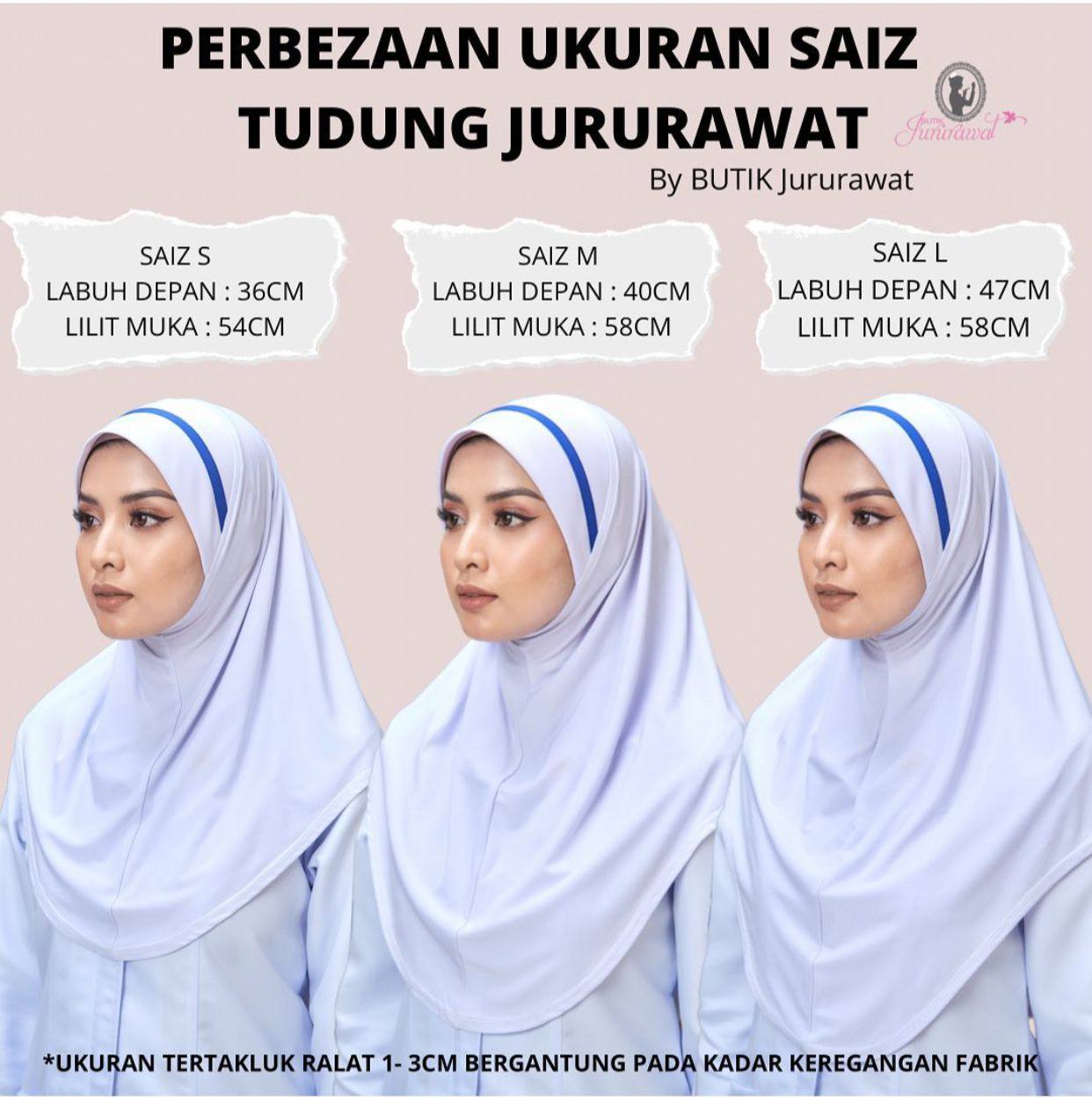 Tudung Hard Awning Biasa Plain