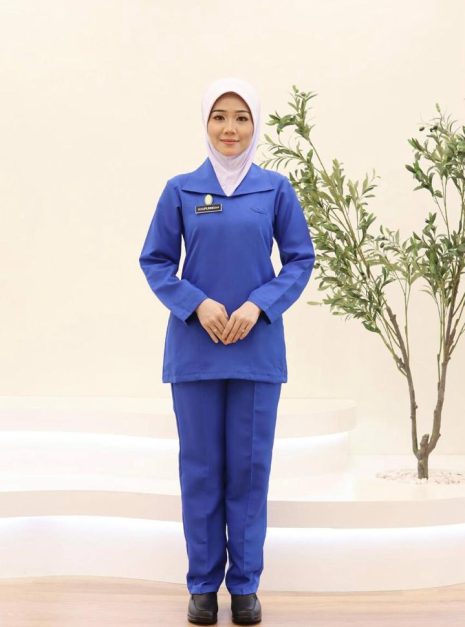 KPJ NURSE UNIFORM (ONE SET TOP & PANT)