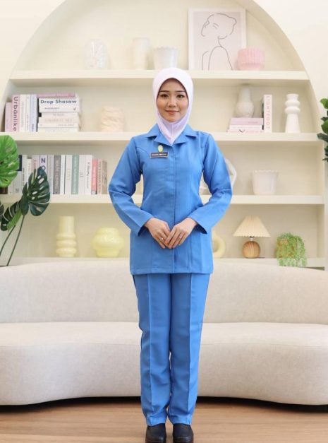 SISTER LONG SLEEVE UNIFORM (ONE SET TOP&PANT)