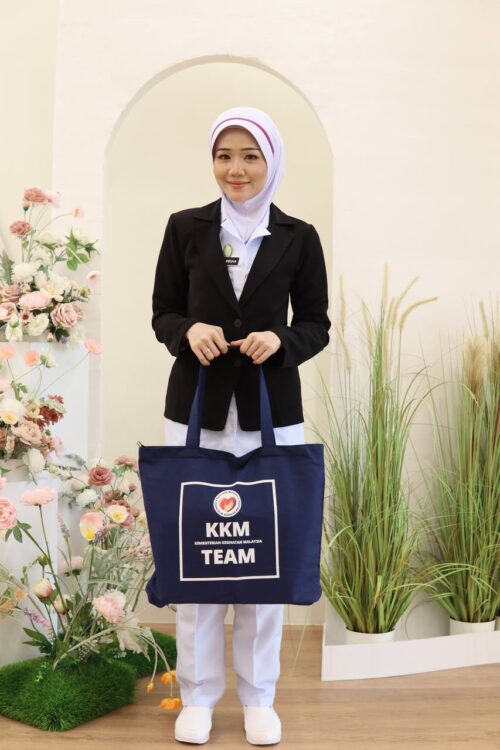 TOTE BAG KKM TEAM - DARK BLUE